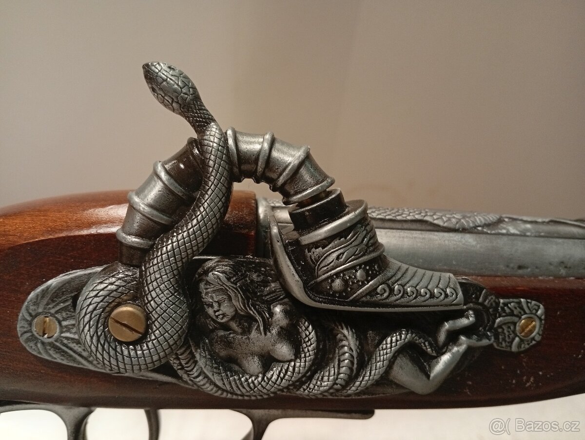 Dekorační replika pušky "had" - 3