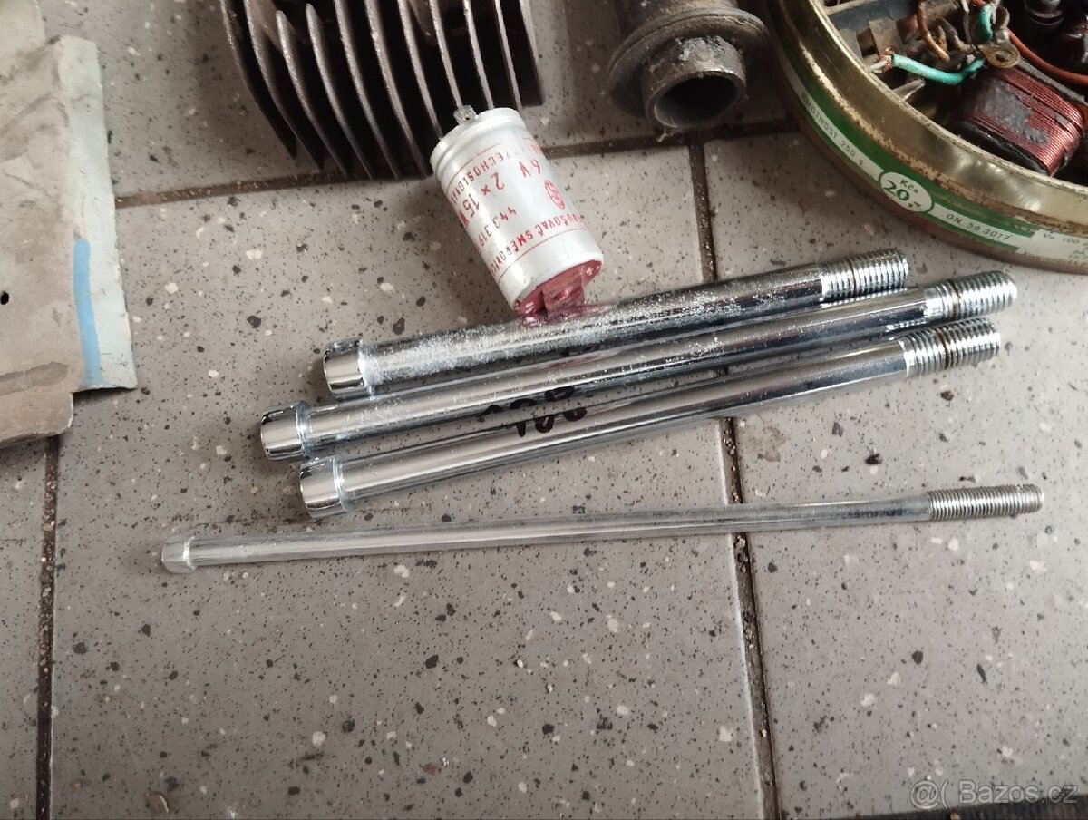 Díly Jawa pionýr nové chrom.. 20, 21, 23 - 3