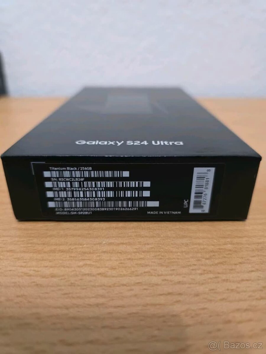Samsung Galaxy S24 Ultra, Titanium Black, 12/256 GB, nový - 3