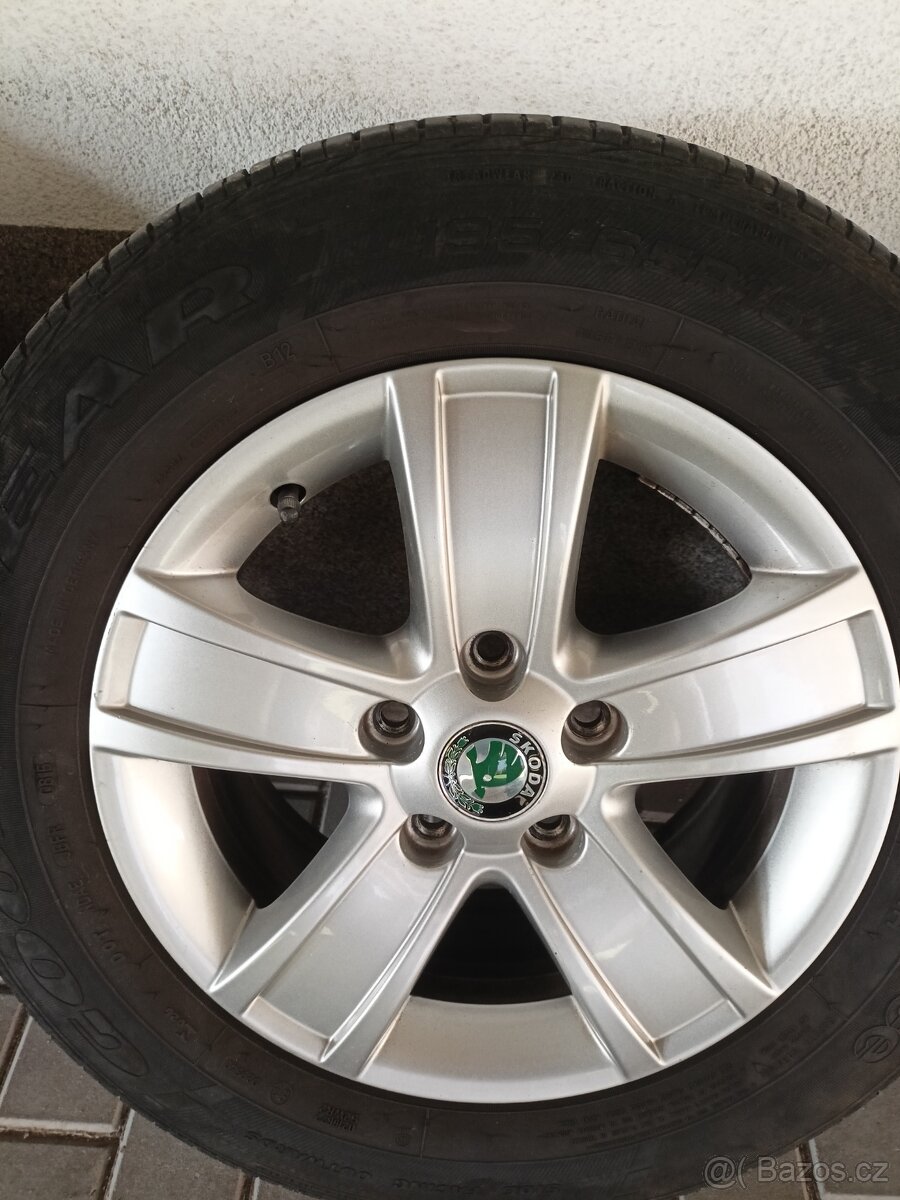 Originální ALU kola Škoda Pyxis 15" - 3