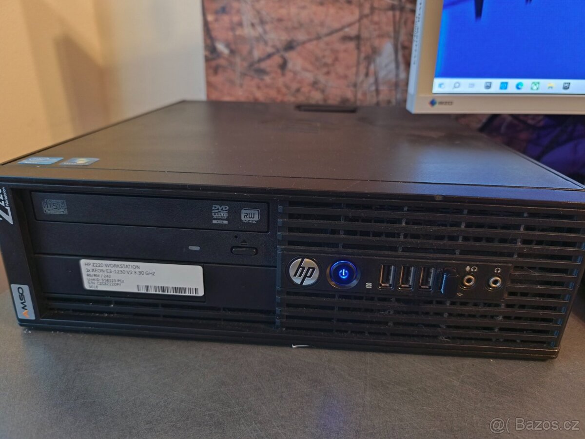 PC SET HP i5 4x3.1GHz 16GB 240SSD +monitor 24'' +další - 3