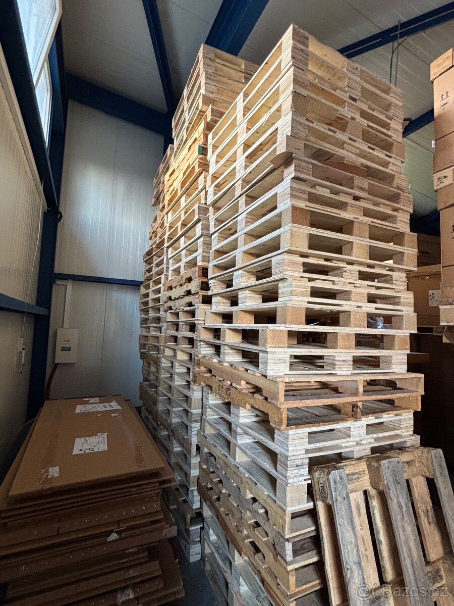 Dřevěné palety 120x100 cm - 3