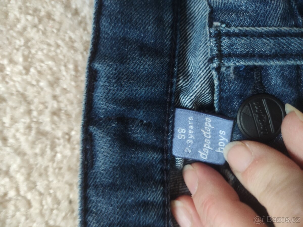 Džíny DopoDopo vel. 98 - 3