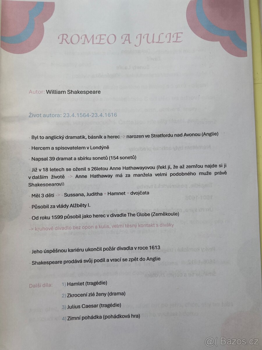 Maturitní četba - 3