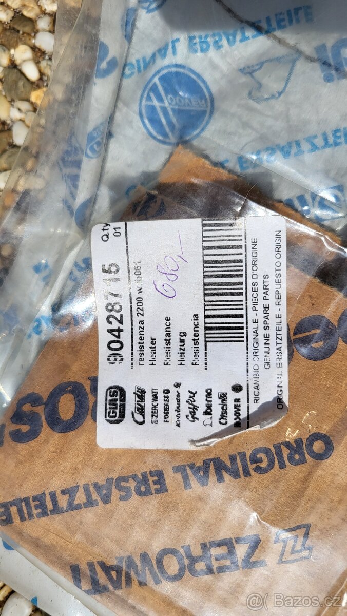 Topné těleso pro pračku ROMO - 3