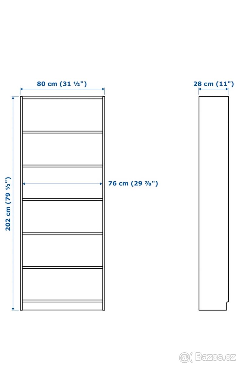 Knihovna Billy Ikea - 3