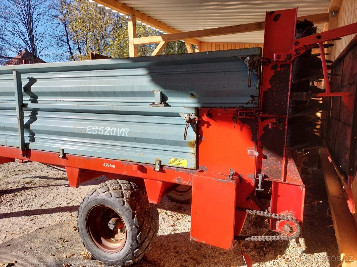 Rozmetadlo hnoje MengelMee 6,5 t - 3