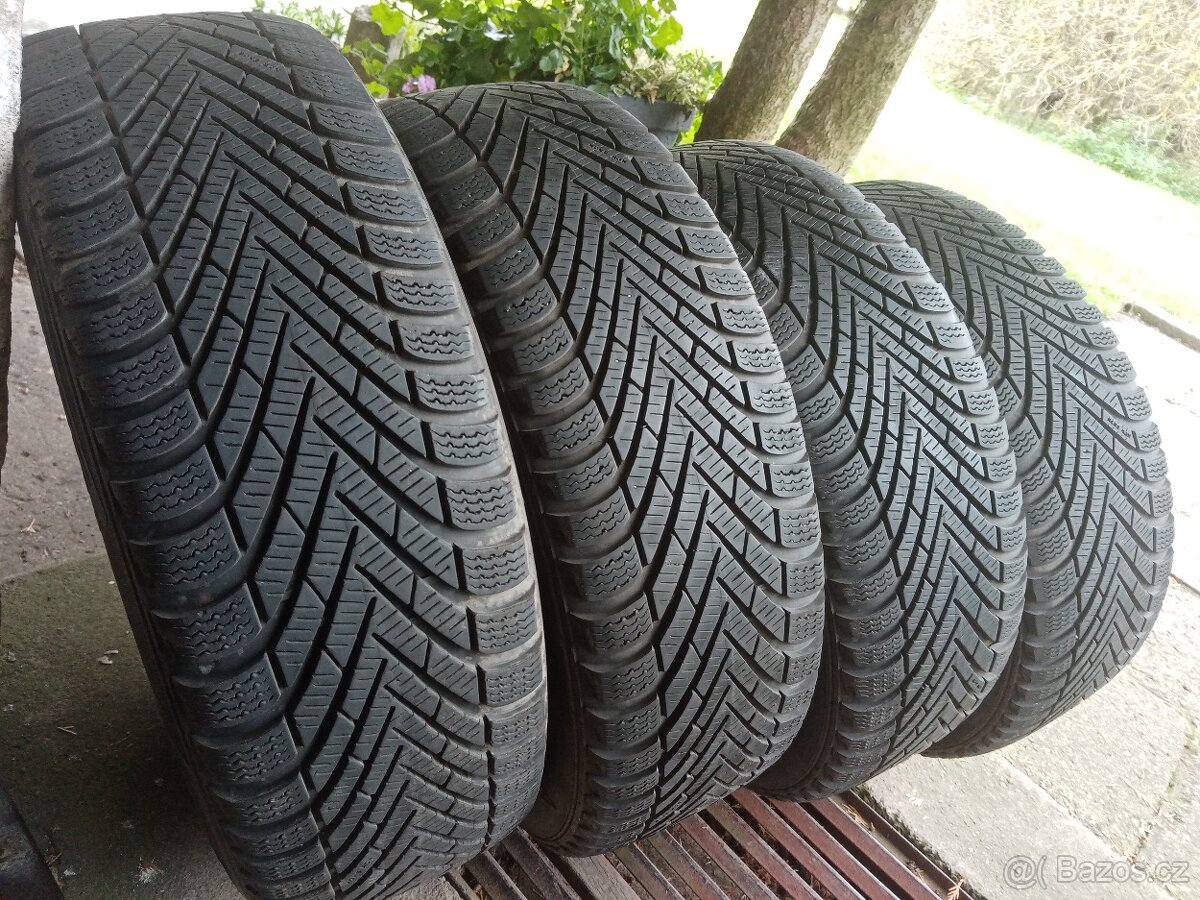 Zimní kola 16ky 5x108 pneu 95% FORD VOLVO RENAULT - dobírka - 3