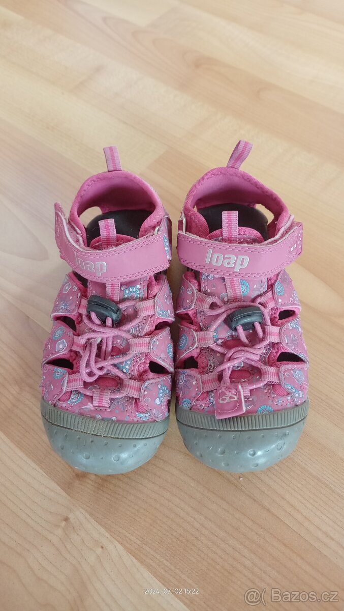 Dívčí loap sandály, vel.28 - 3