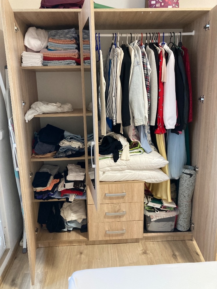 Šatní skříň VELLERUP 151x200 cm - 3