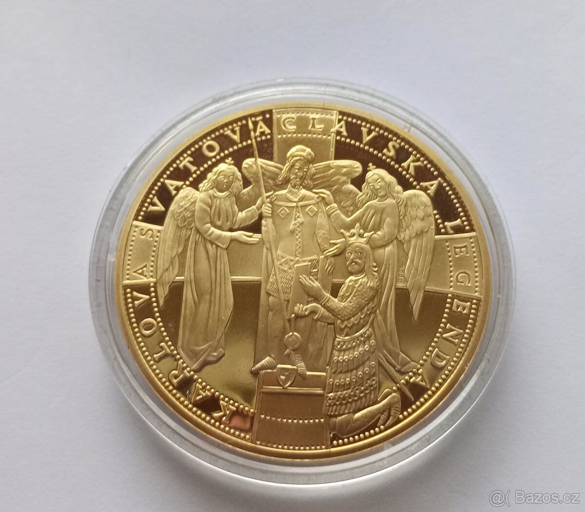 Pamětní medaile Svatováclavská legenda | pozlaceno - 3