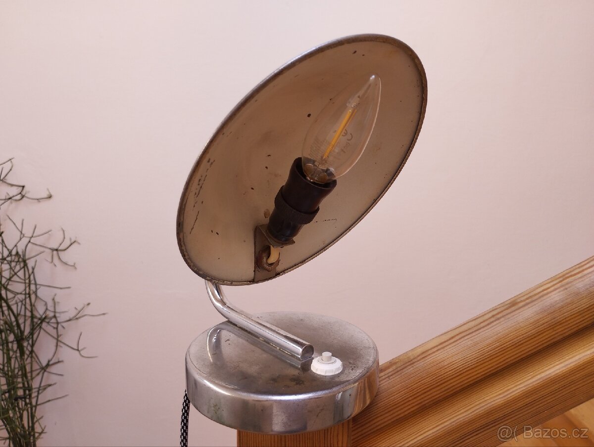 Retro chromovaná lampička Napako - 3