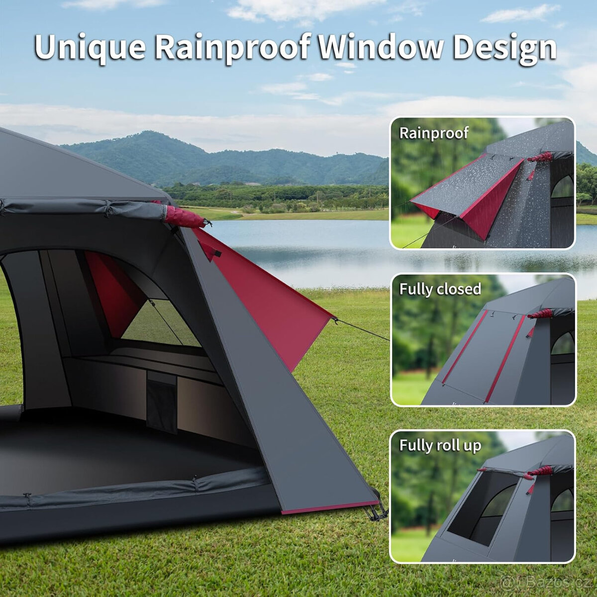 Nový Kempingový stan Yafaca - 3