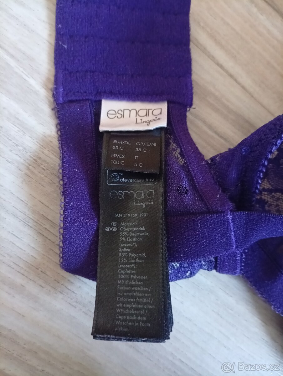 Dámské podprsenky Esmara,vel.85C - 3