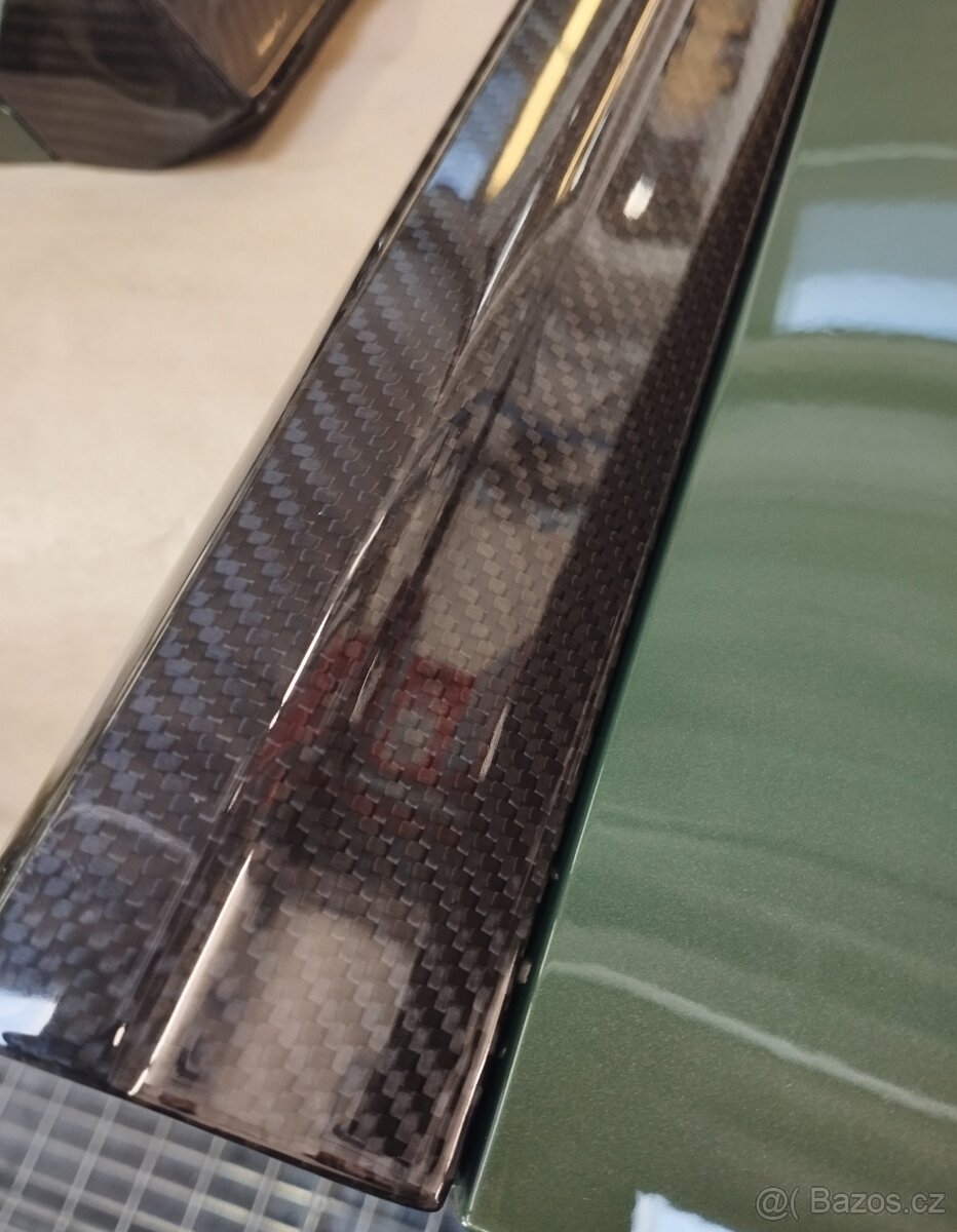 Lišty na dveře Audi Q5 SQ5 karbon - 3