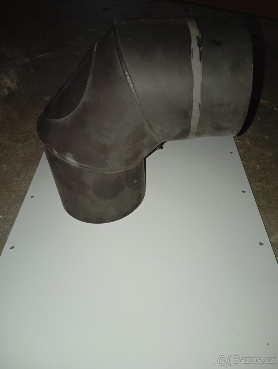 Koleno kouřovod 150 - 3