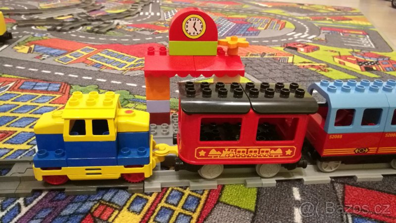 Duplo vlak, kolej perón, nádraží - 3