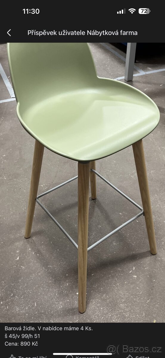 Barová židle A.Kuip - 3