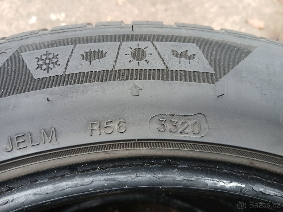 2ks zimní pneu 215/55/17 - 3