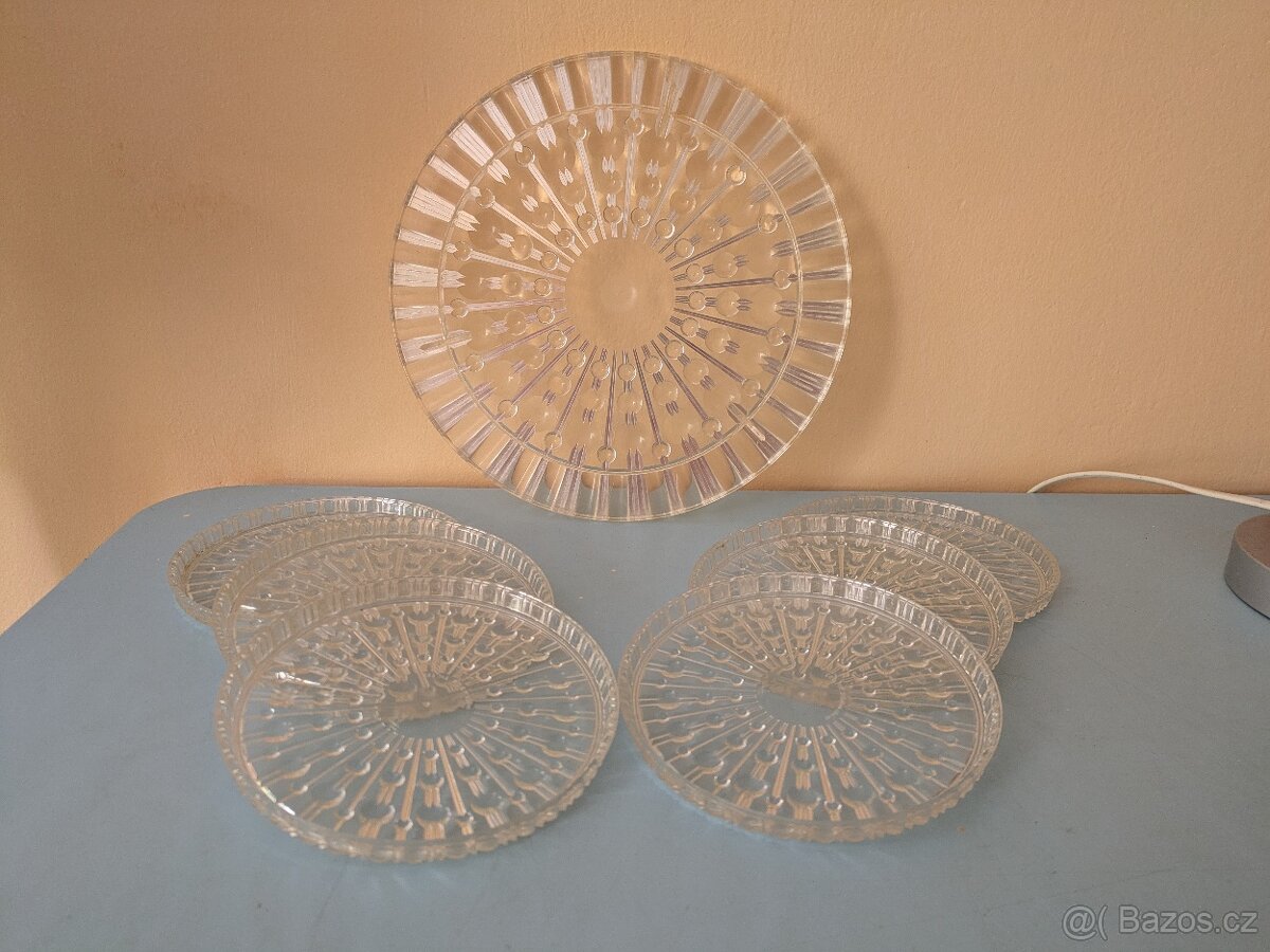 Dortová servírovací souprava z NDR - 3