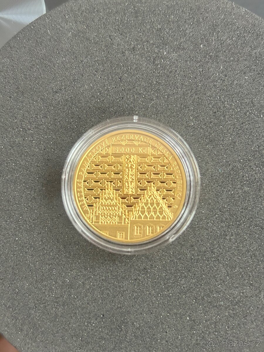 Zlatá mince 5000 Kč Tábor 2025 proof - 3