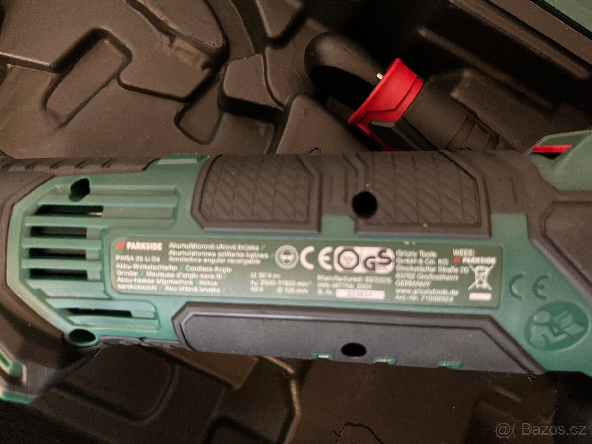 Aku bruska Parkside PWSA 20-Li - 3