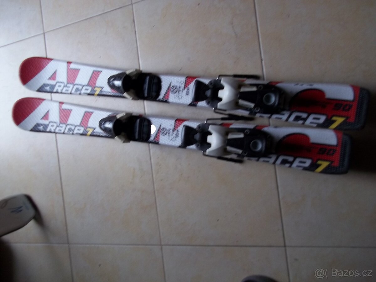 Dětské carvingové lyže Atomic 90 cm - 3