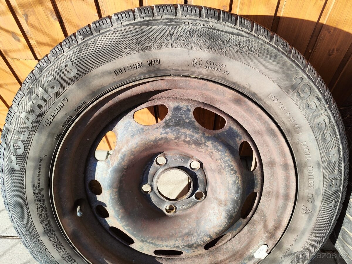 Pneu zimní s disky - 3