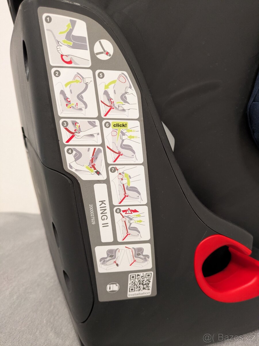 Britax Römer king ii Moonlight blue - 3