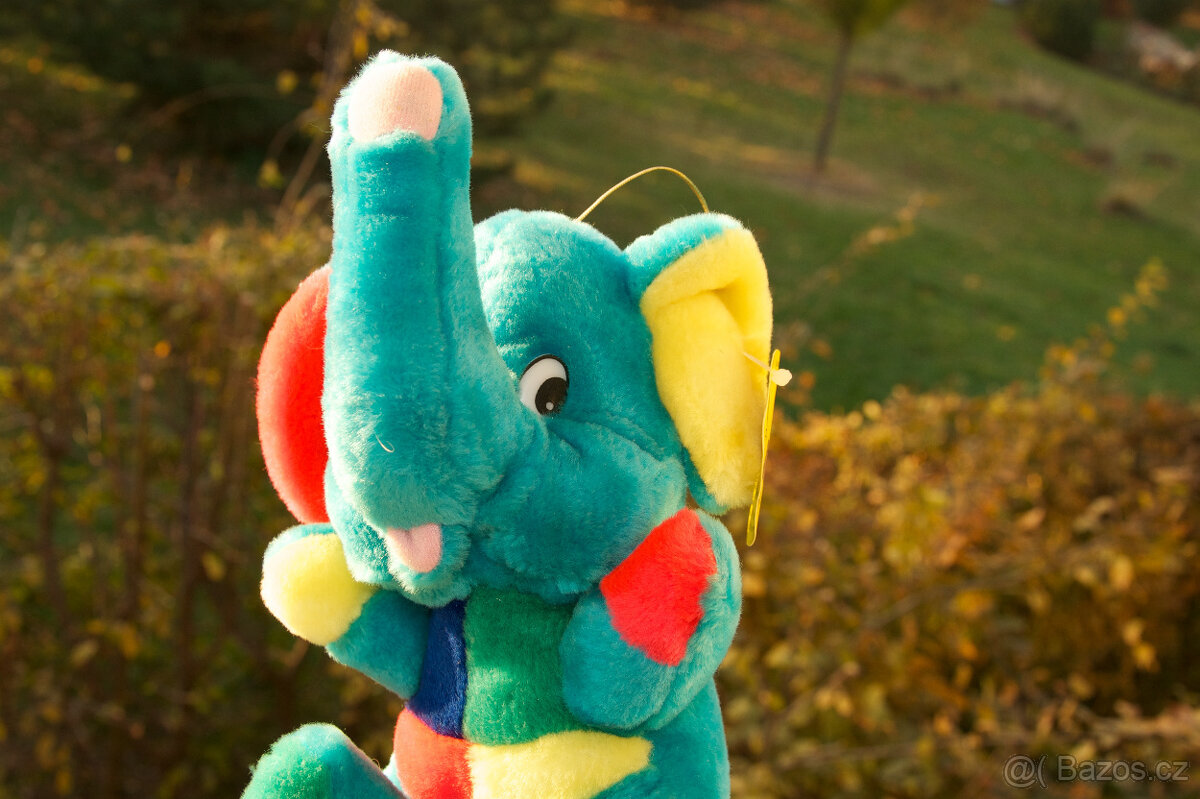 Plyšák - slon - 3