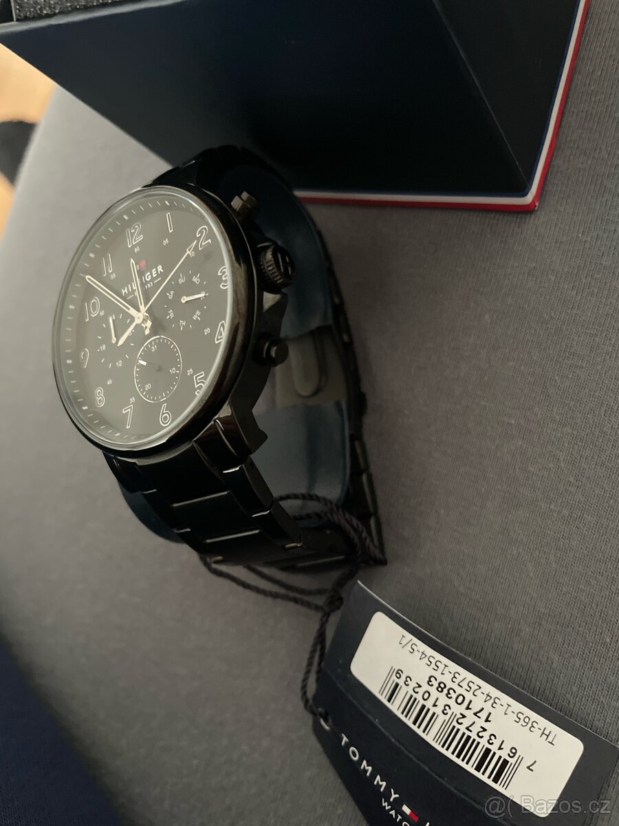 Hodinky Tommy Hilfiger černé - 3