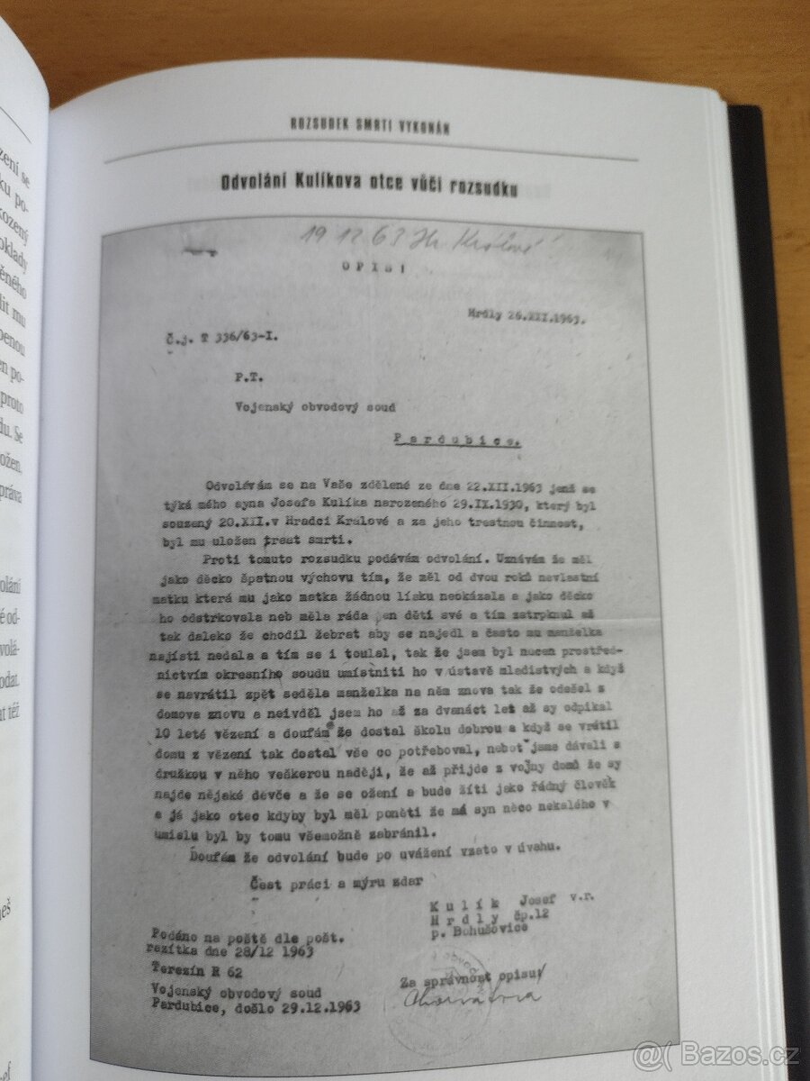 ROZSUDEK SMRTI VYKONÁN - 3