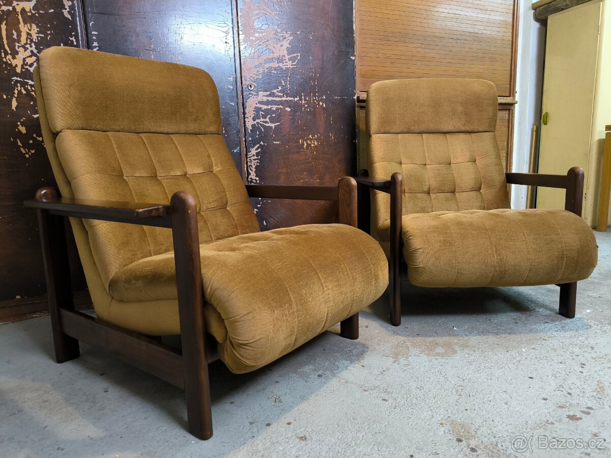 Párová čalouněná křesla Barbora - 3