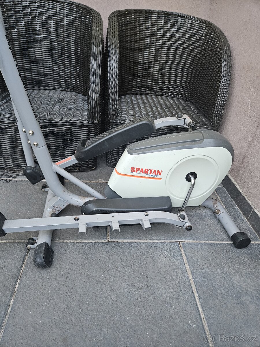 Eliptický trenažér Spartan + stepper - 3