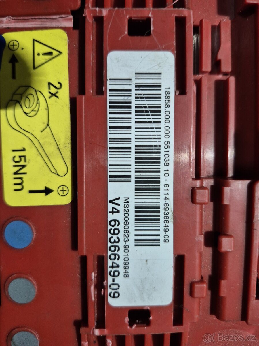 BMW 325 pyropojistka baterie / plusový kabel – 6936649 - 3