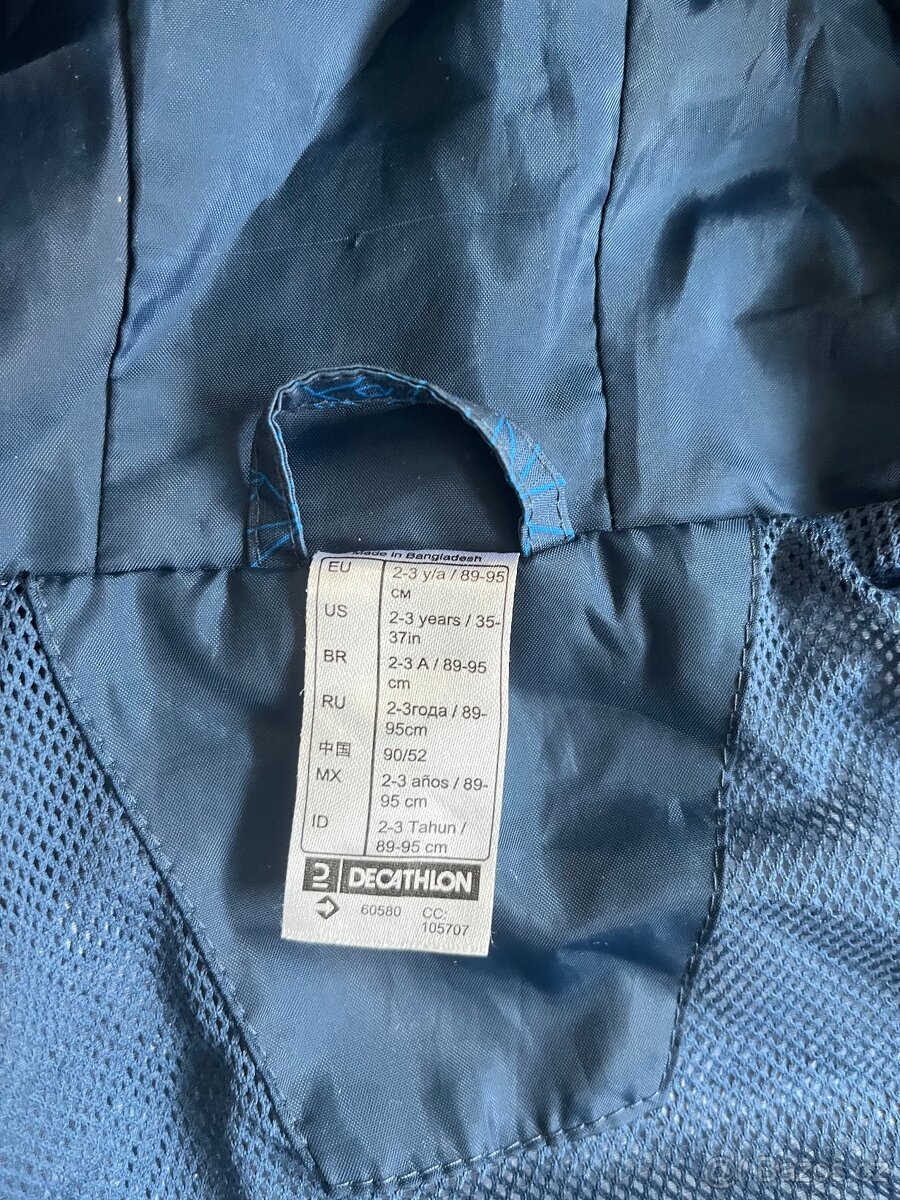 Nepromokavá bunda Quechua 2-3 roky - 3