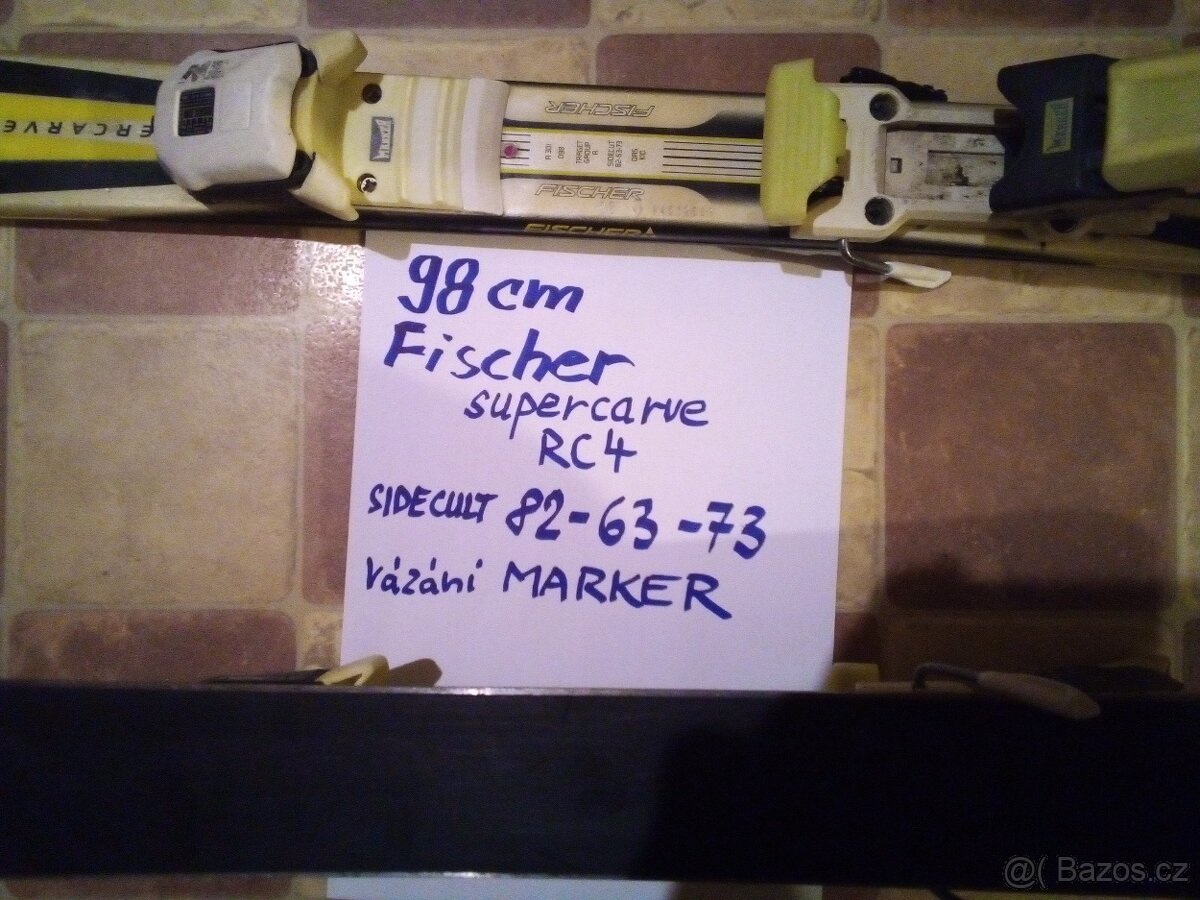 Dětské lyže Fischer 98cm - 3