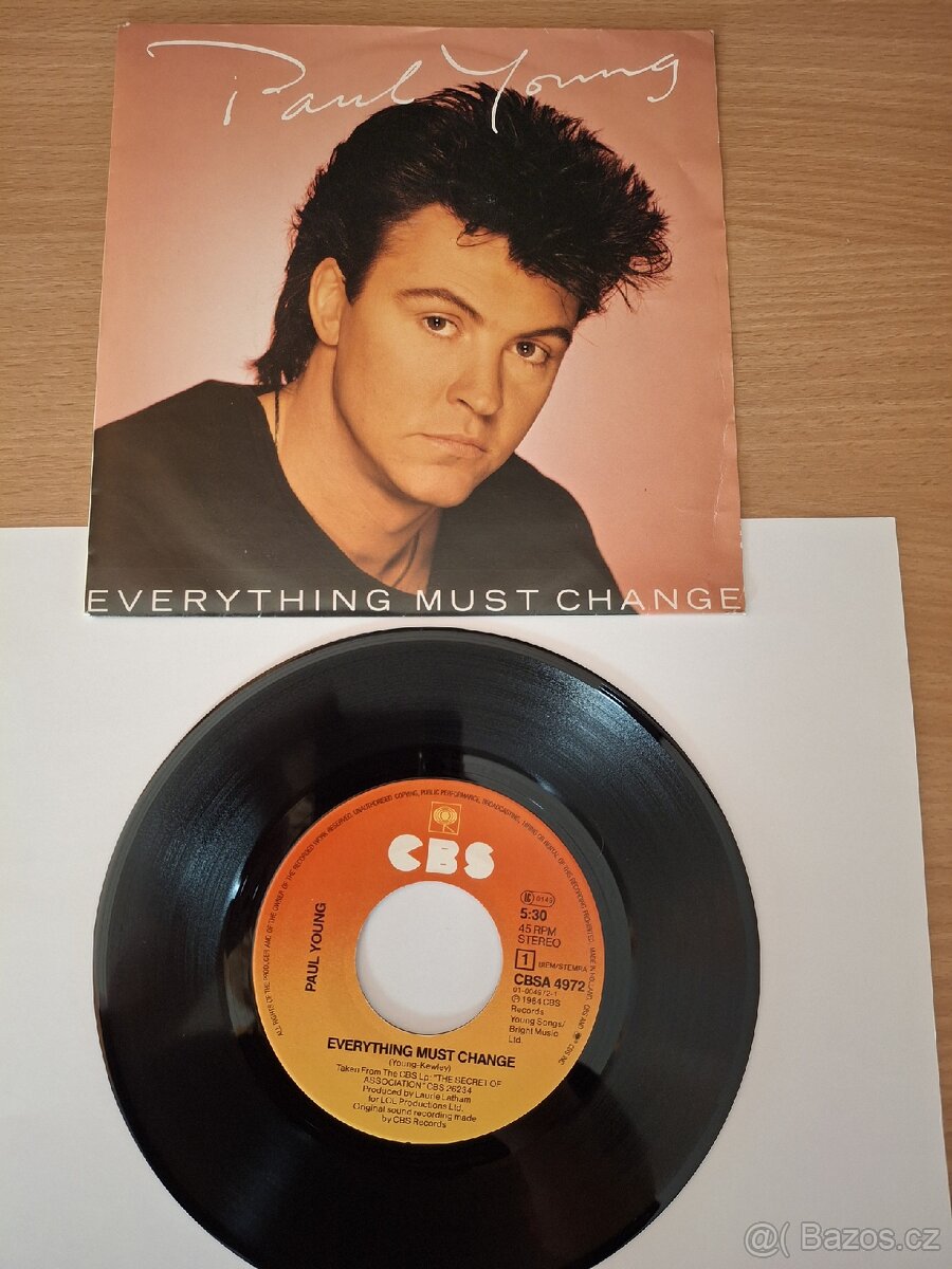 Paul Young – Everything Must Change (SP 7“) - 3