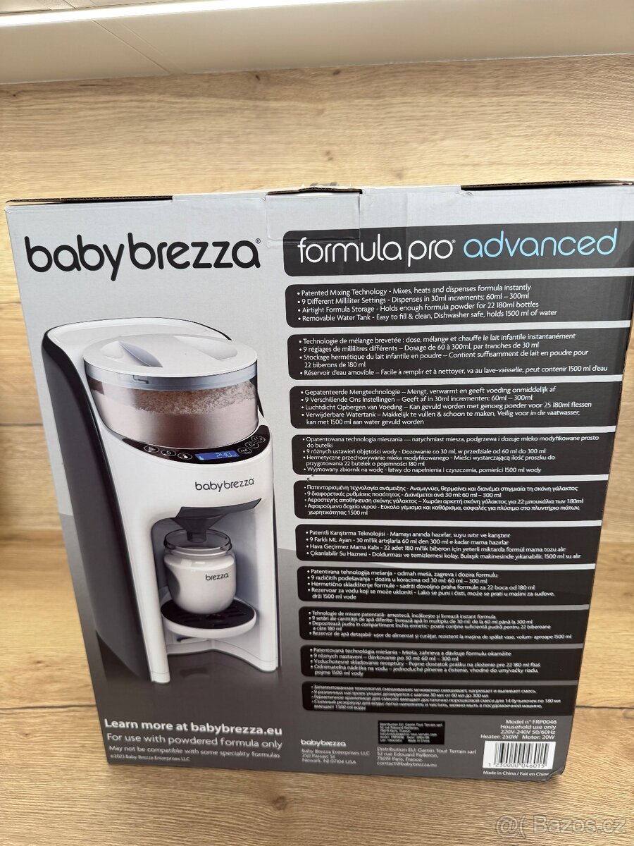 Baby Brezza Formula Pro Advanced bílá - stroj na mléko - 3