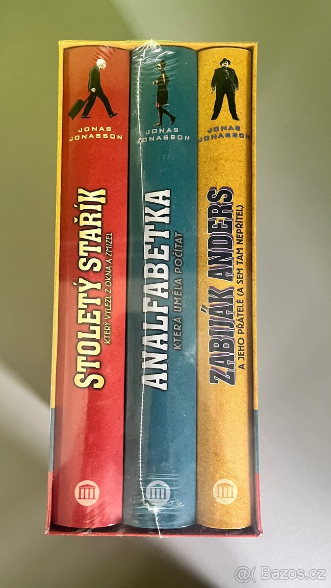 Jonas Jonasson box 3x - nové - 3