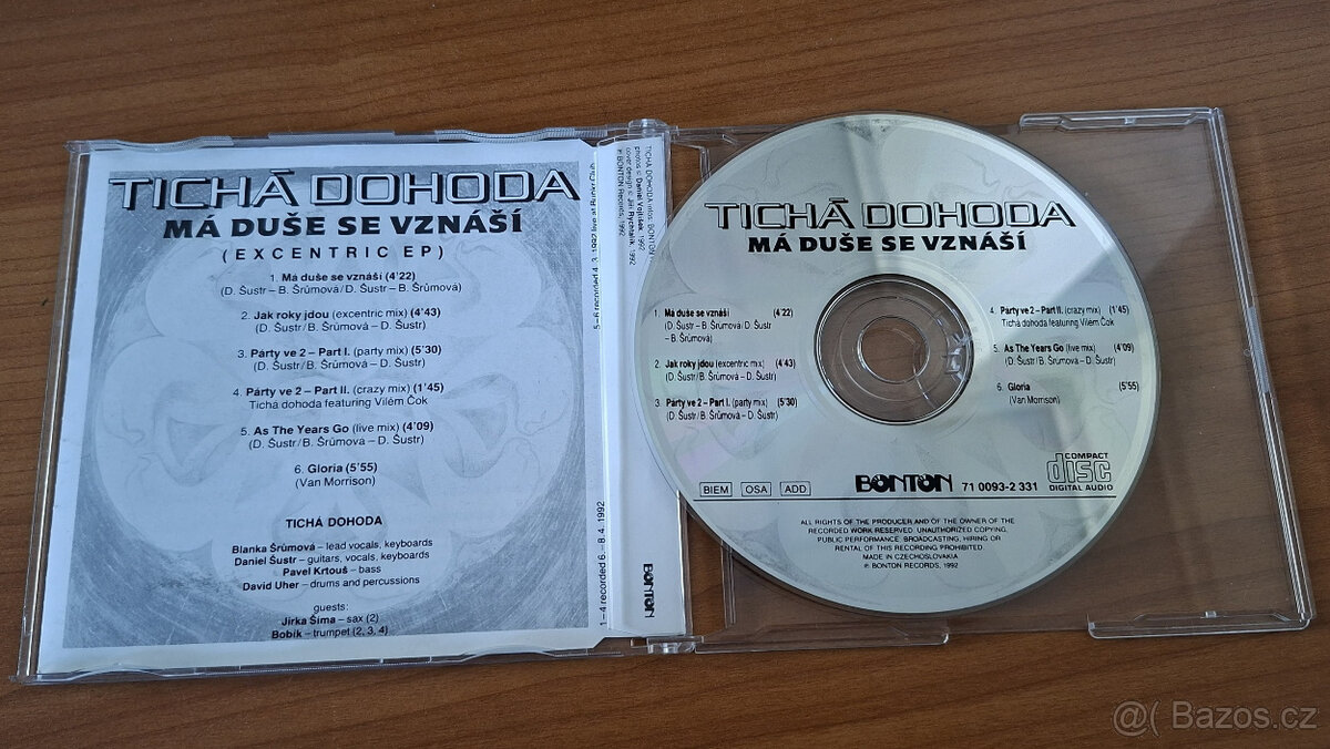 Tichá Dohoda - CD - 3