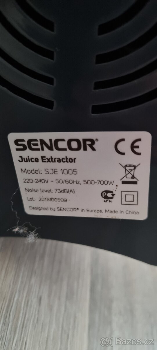 Odšťavňovač Sencor - 3