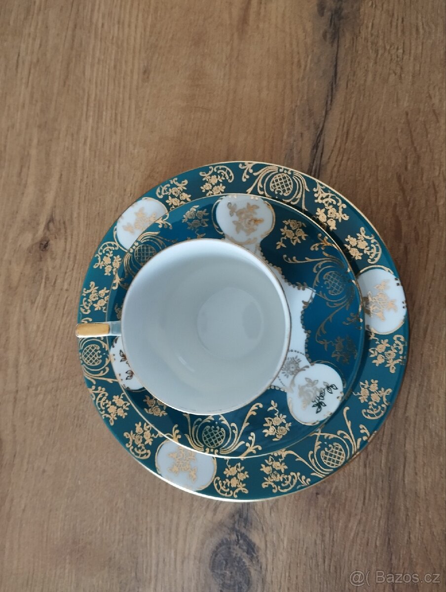 Starožitná porcelánová retro souprava - 3