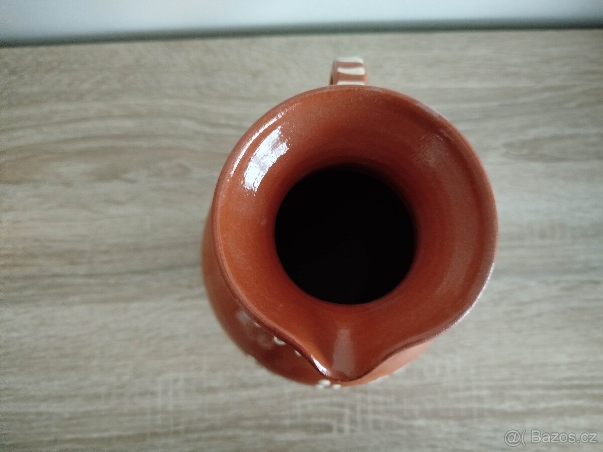 Keramický džbán, 20cm délka - 3