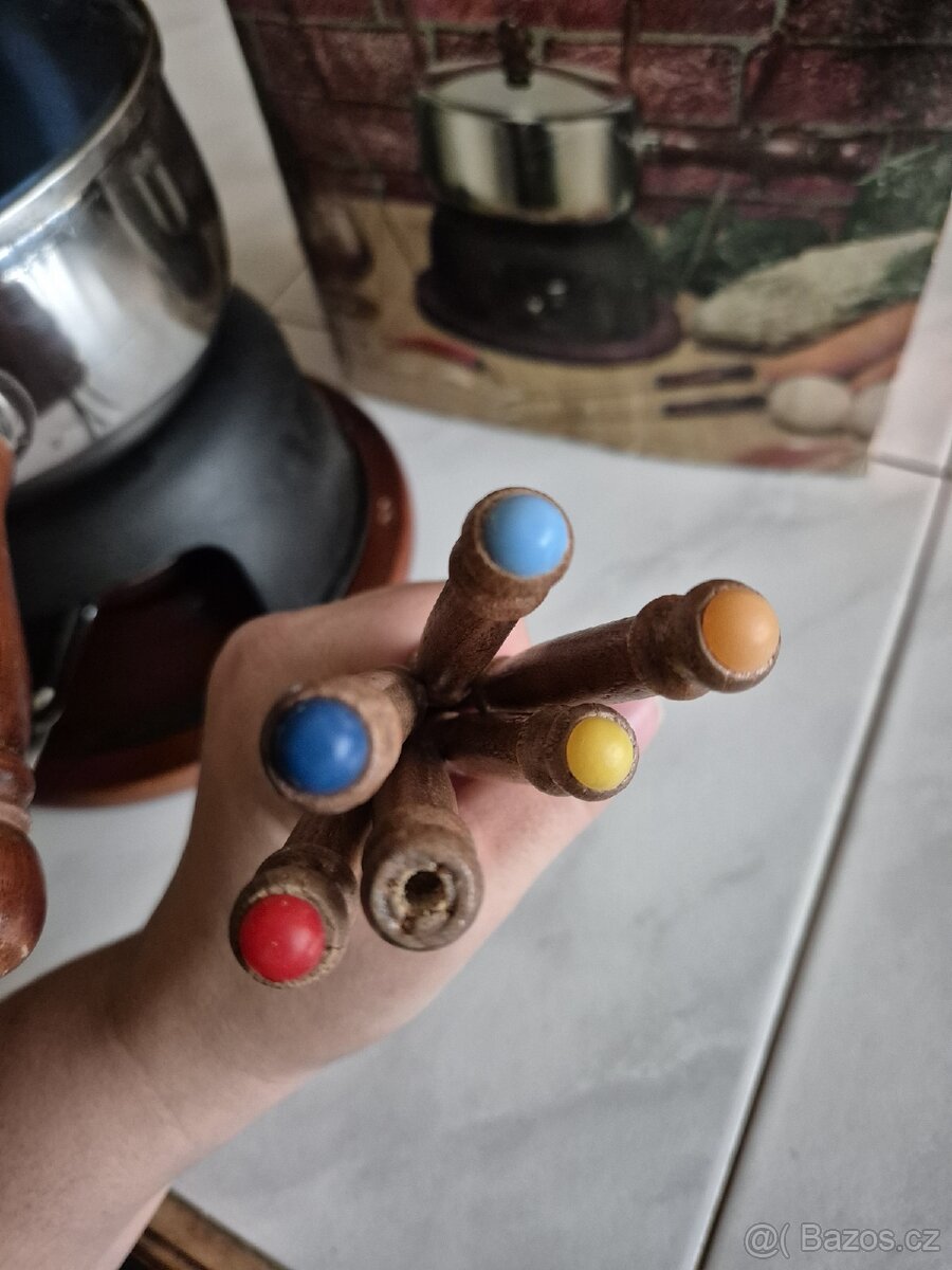 RETRO deluxe Fondue - 3