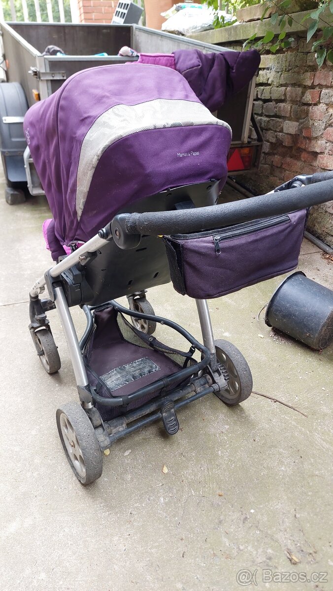 Kočárek fialový Mamas & Papas - 3