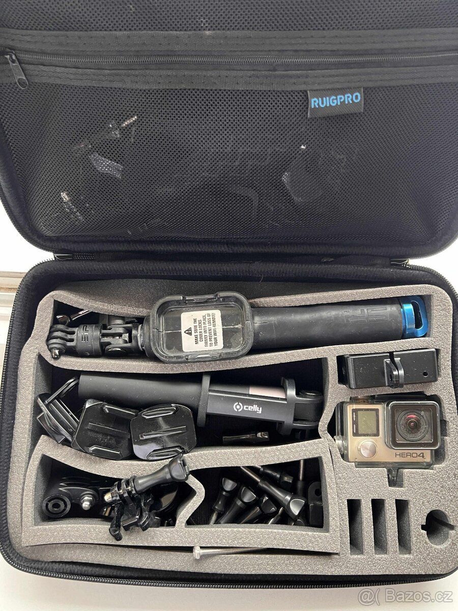 GoPro Hero 4 akční kamera s příslušenstvím - 3