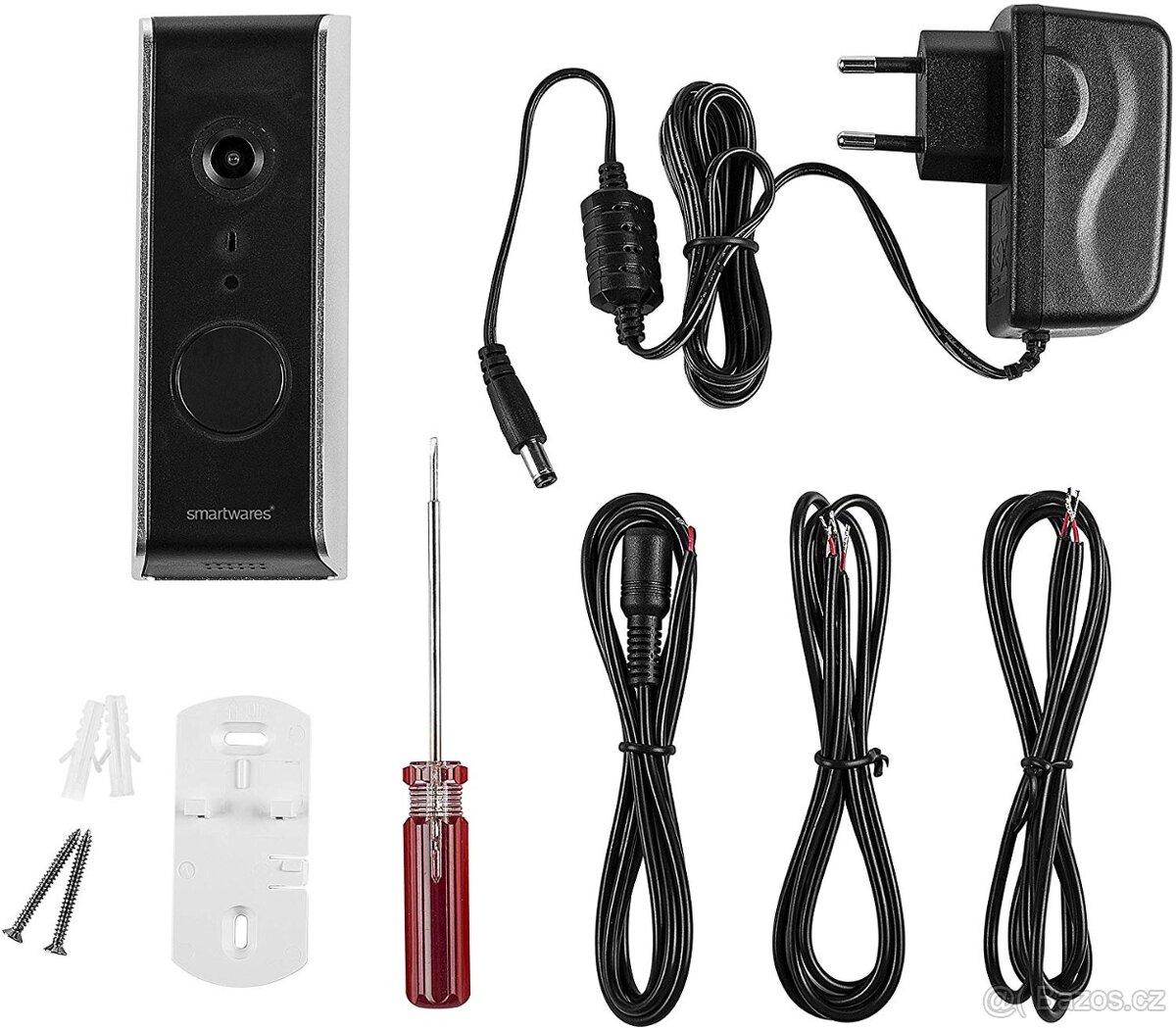 Video zvonek s kamerou Smartwares Wired IP Wi-Fi nový - 3