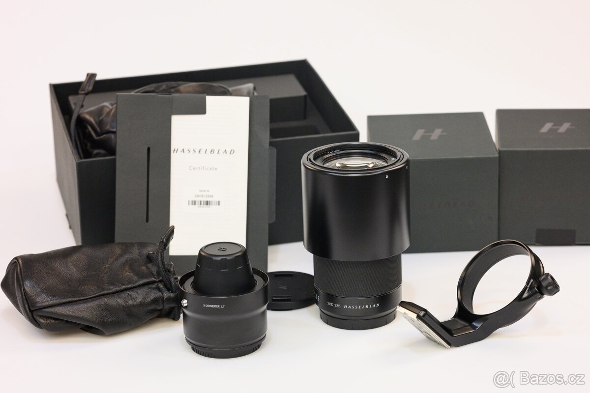 Hasselblad XCD 21mm, XCD 90mm f/3.2, XCD 2,8/135 - 3