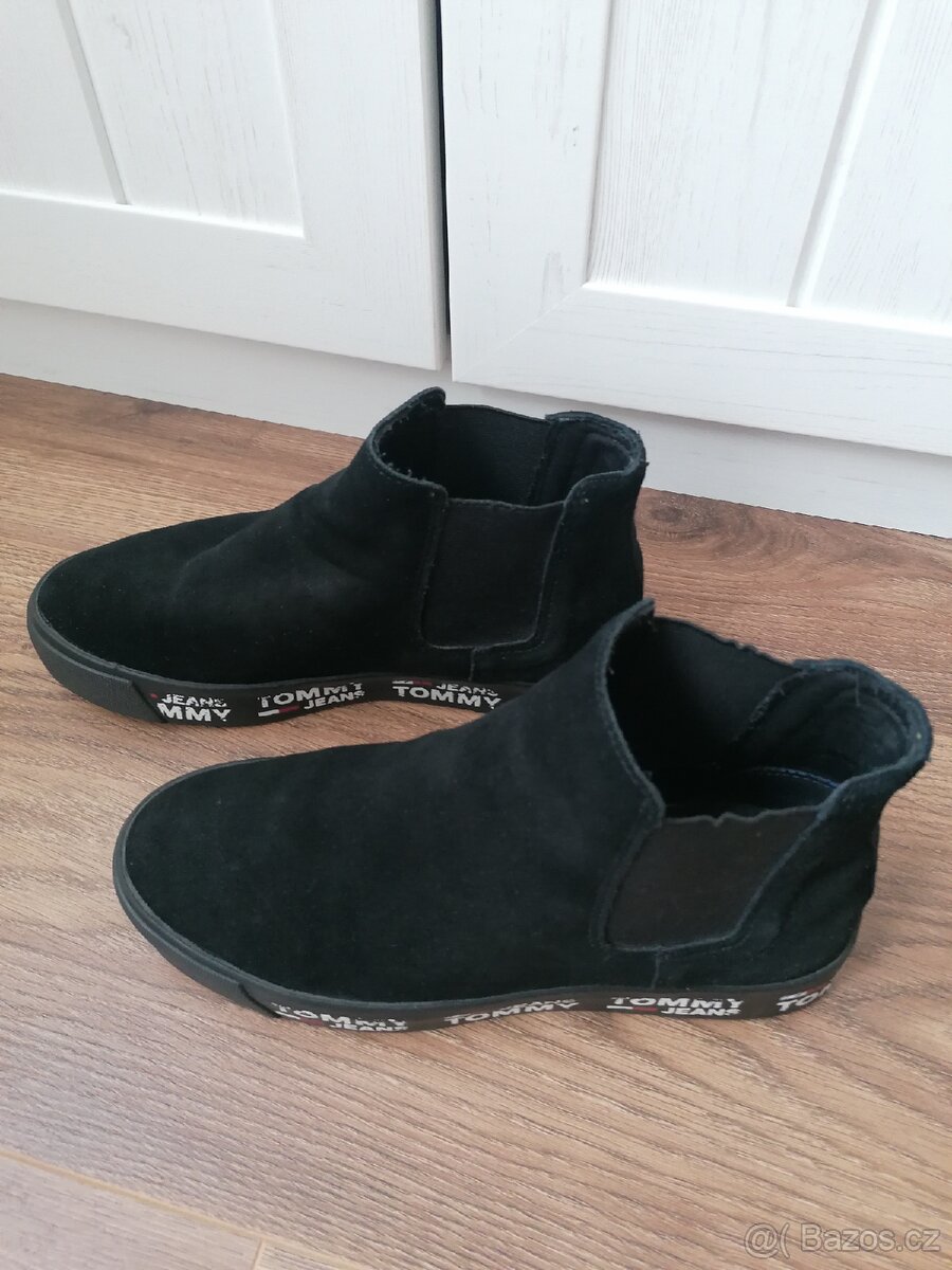 Kožená dámská obuv Tommy Hilfiger - 3